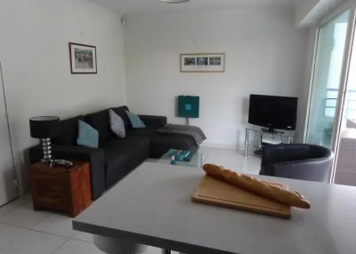 Lejlighed Modern One Bedroomed Just Off The Seafront With A Terrace And Pool Access 1753 Cannes